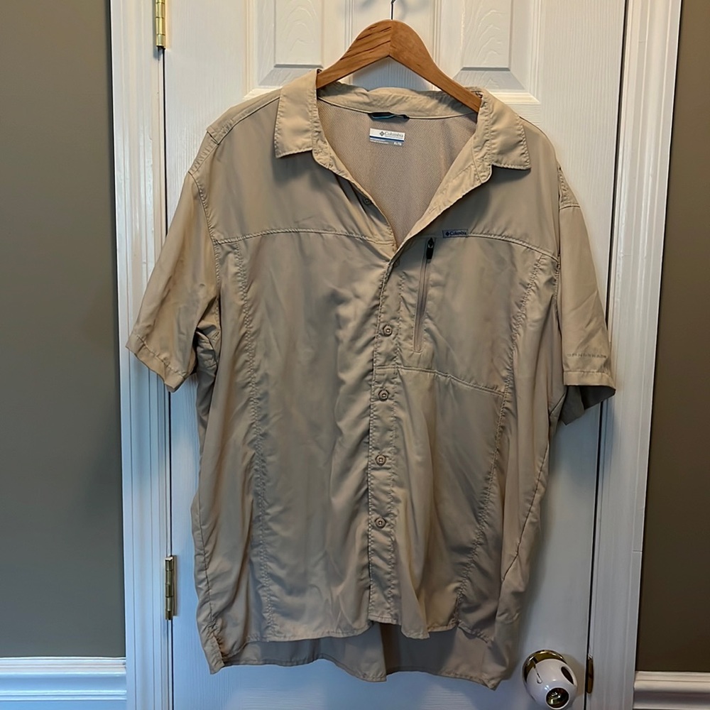 Columbia lightweight sun protection shirt.